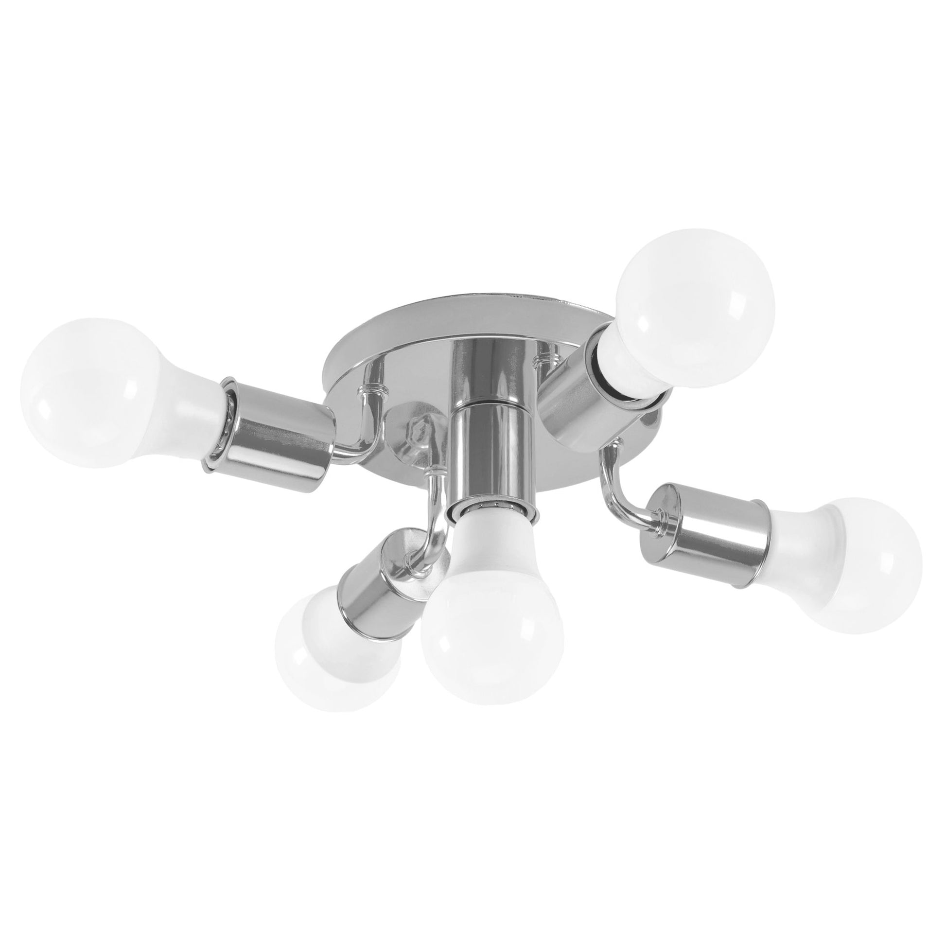Lampă de tavan Reflector Metal Chrome APP707-5c  3