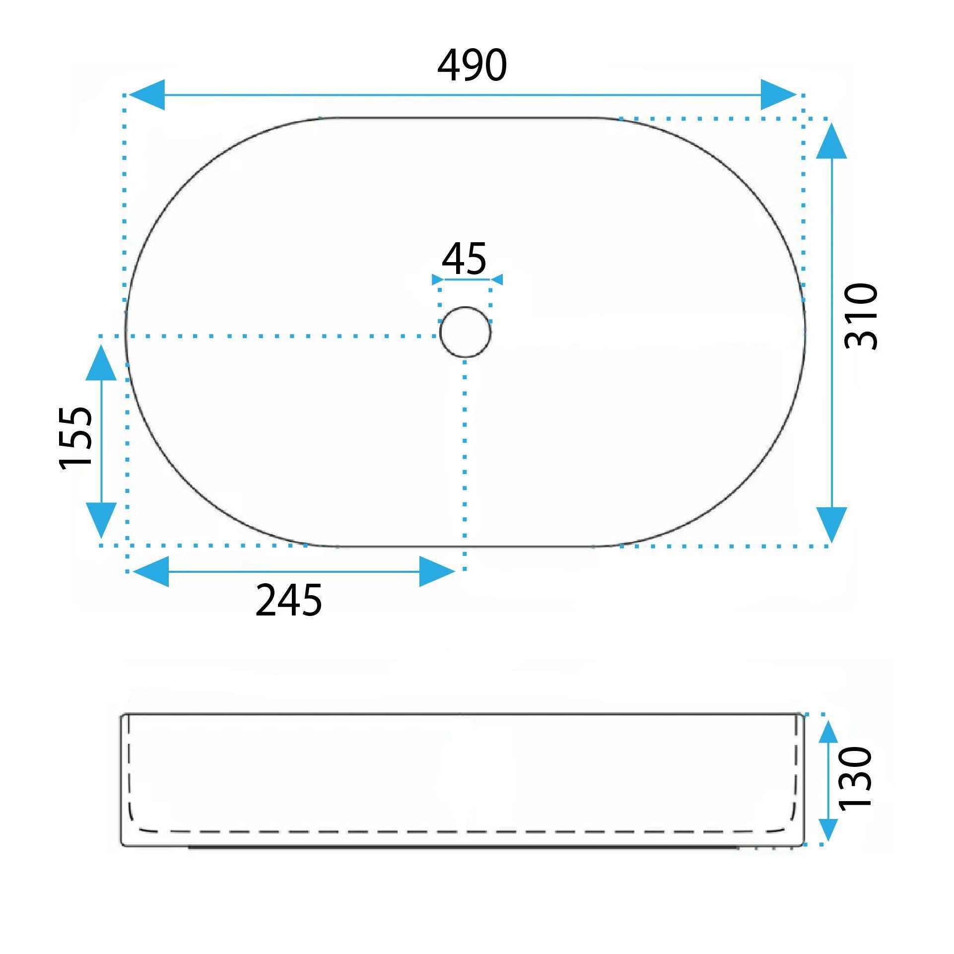 Lavoar Pe Blat Rea Vanda Bubble Gum Matt  6
