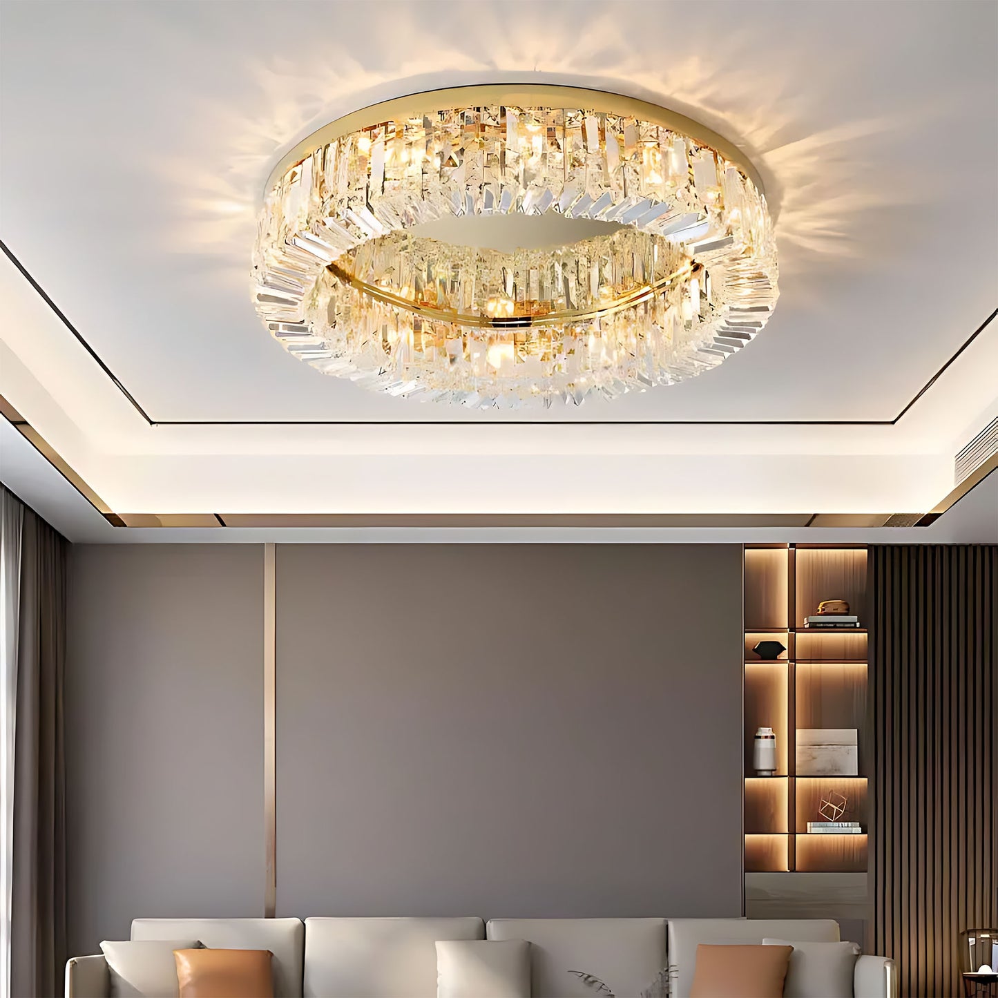 Lampa APP1729-8C 60 Cm Gold  8