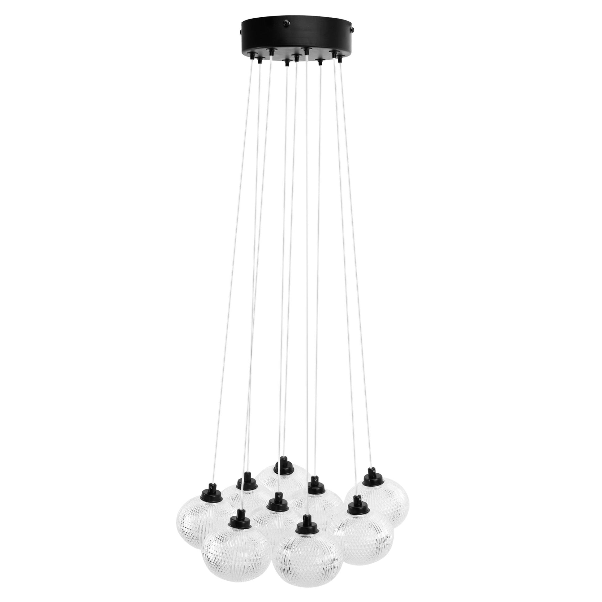 Lampă Suspendată Ms022-9cp Black  7