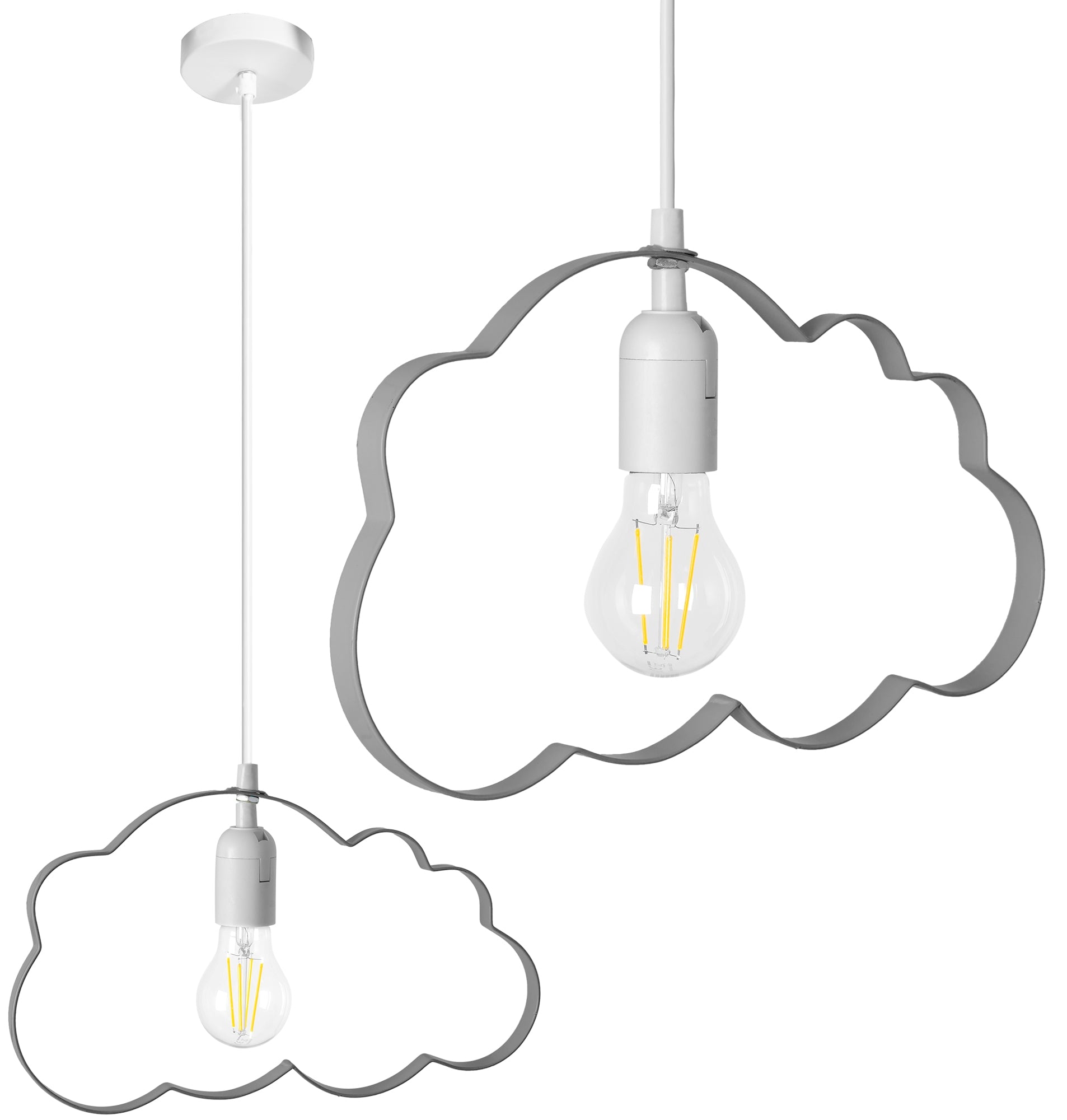 Lampa Suspendabila Norisori Gri  1