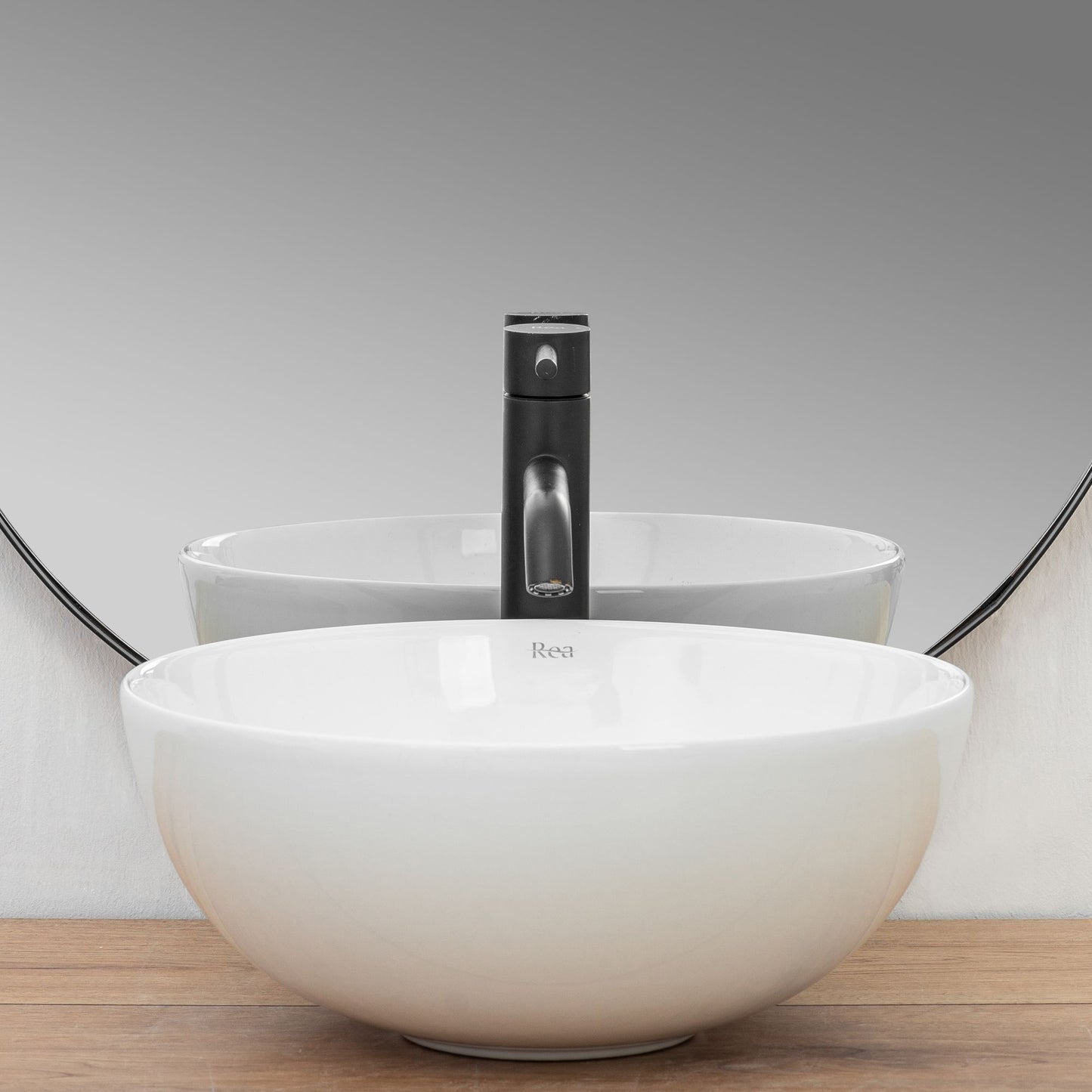 Lavoar pentru blat Rea Stella White 3