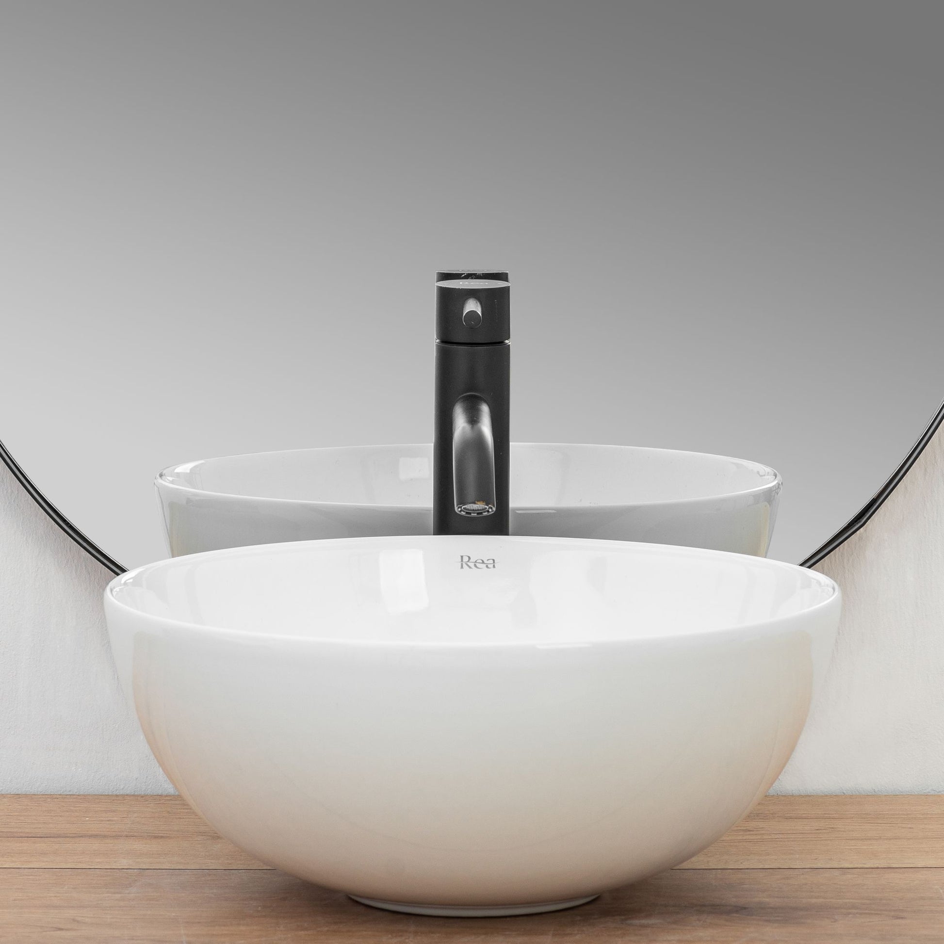 Lavoar pentru blat Rea Stella White 3