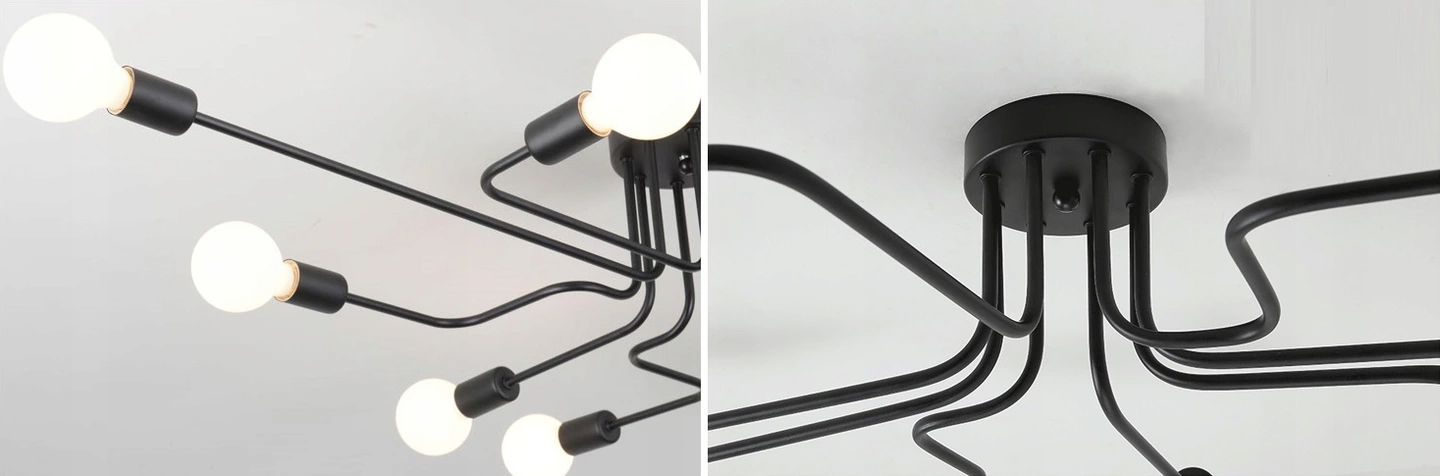 Lampa DE TAVAN/de perete paianjen Agaro 8  7