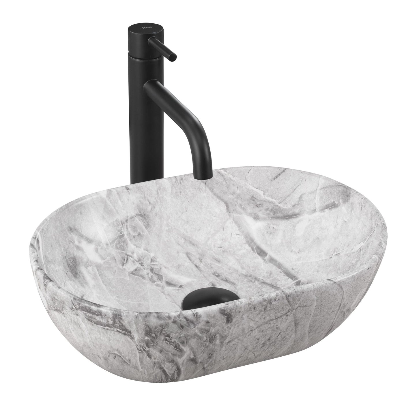 Lavoar pe blat Rea AMELIA MINI STONE MATT 1