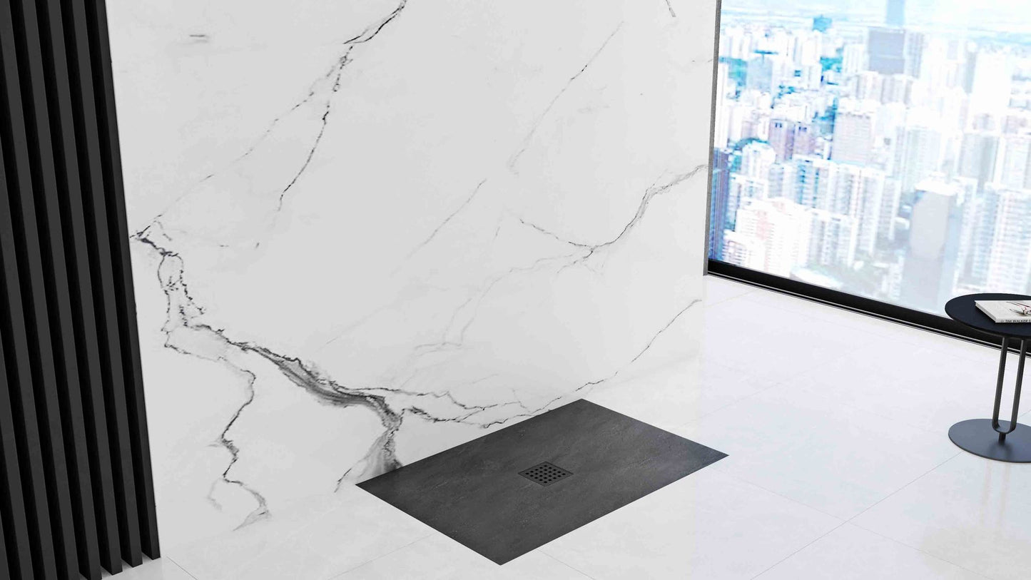 Cadita de dus Black Rock 90x120  6