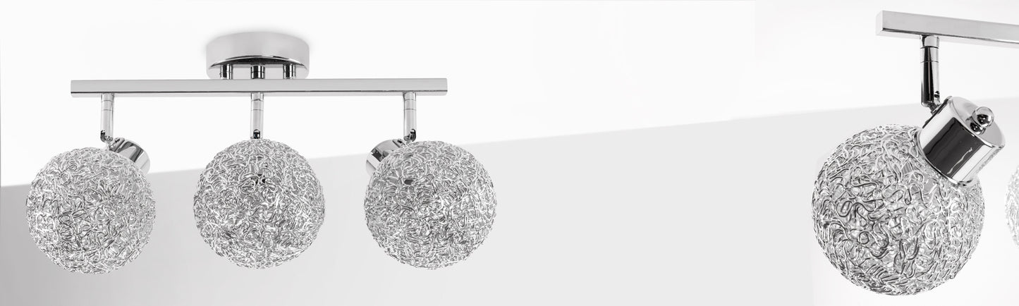 Lampa Suspendabila Glamour Crom APP672-3C  6