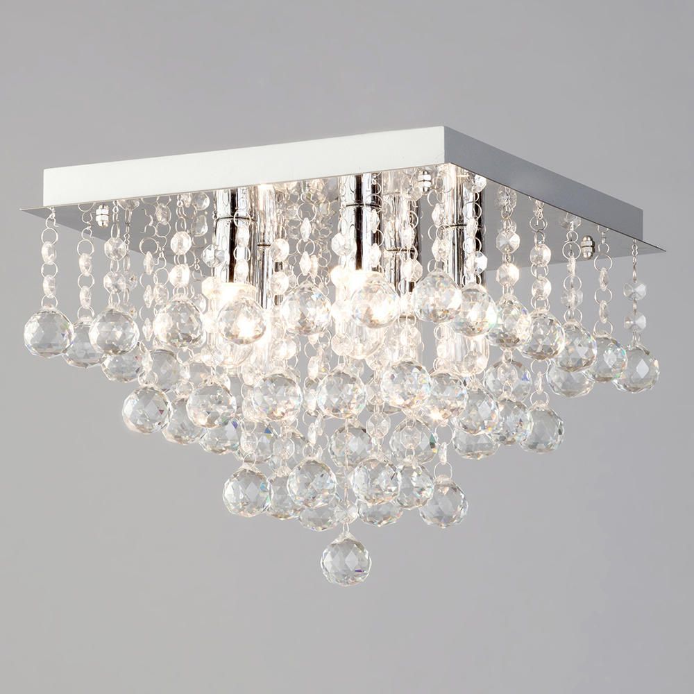 Lampa DE TAVAN Plafoniera APP515-4C Cristal  3