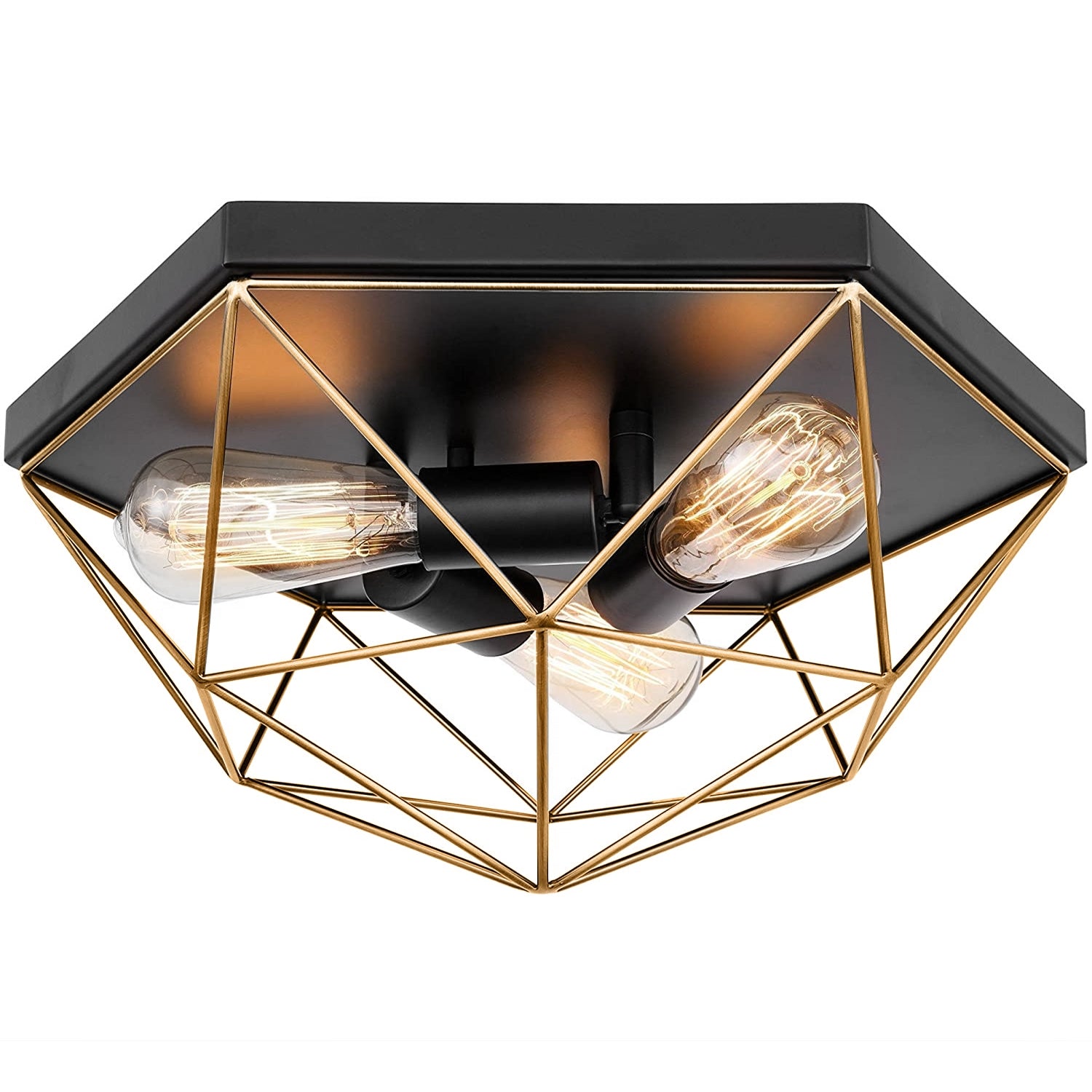 Plafoniera De Tavan Black Gold APP1094-3C  1