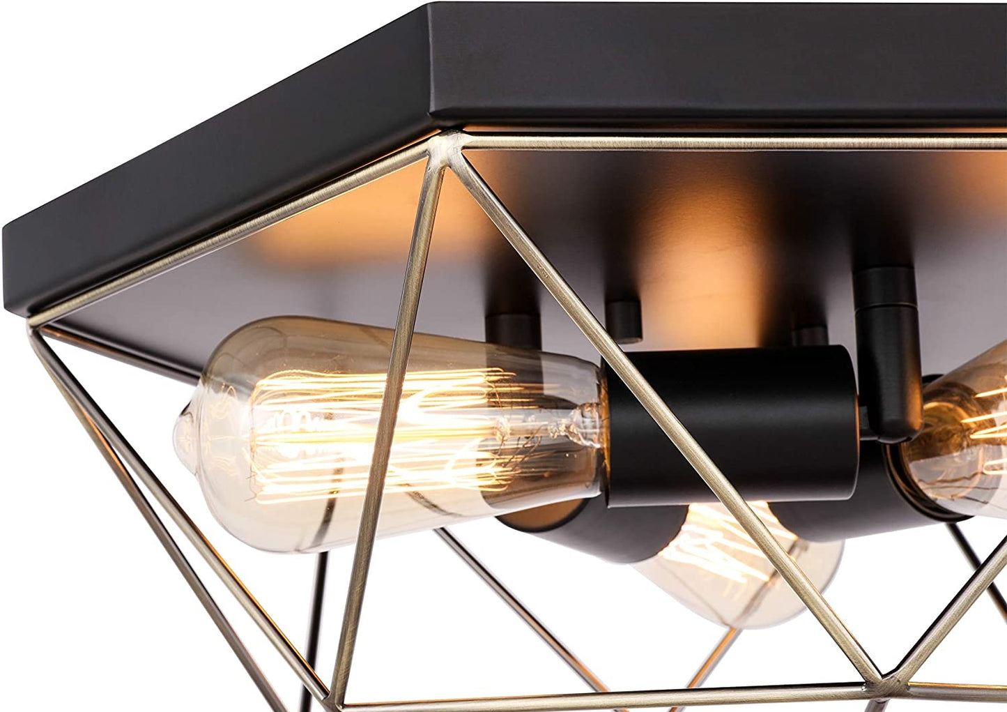 Plafoniera De Tavan Black Gold APP1094-3C  3