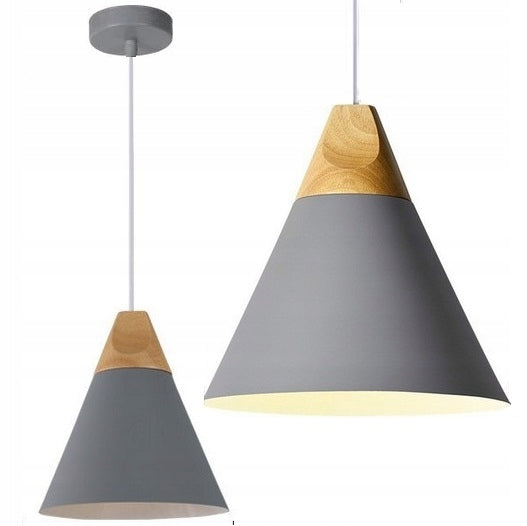 Lampa De Tavan Suspendabila Scandi A Gri  1