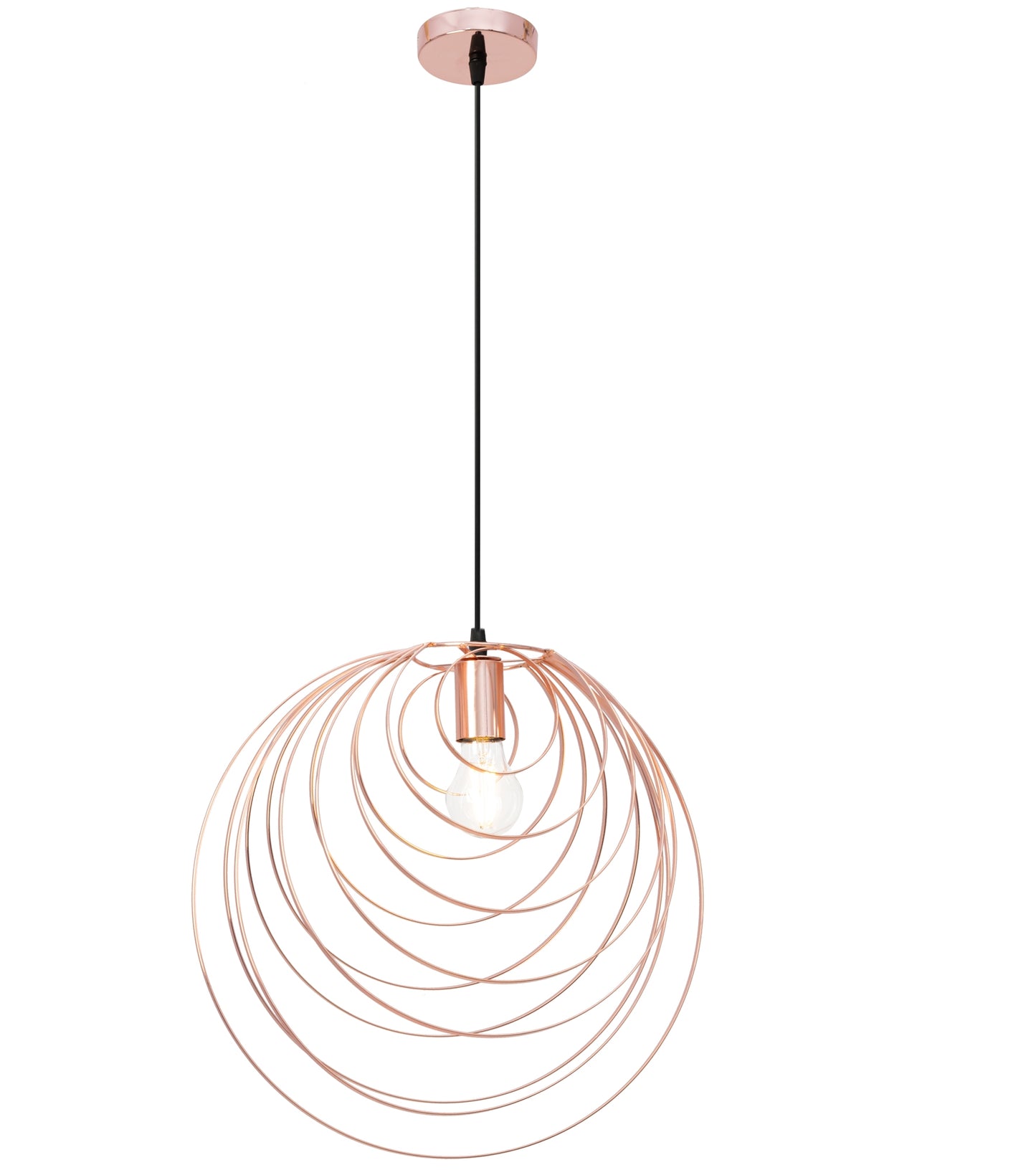 Lampa Geometrica Rose Gold APP427-1CP  5