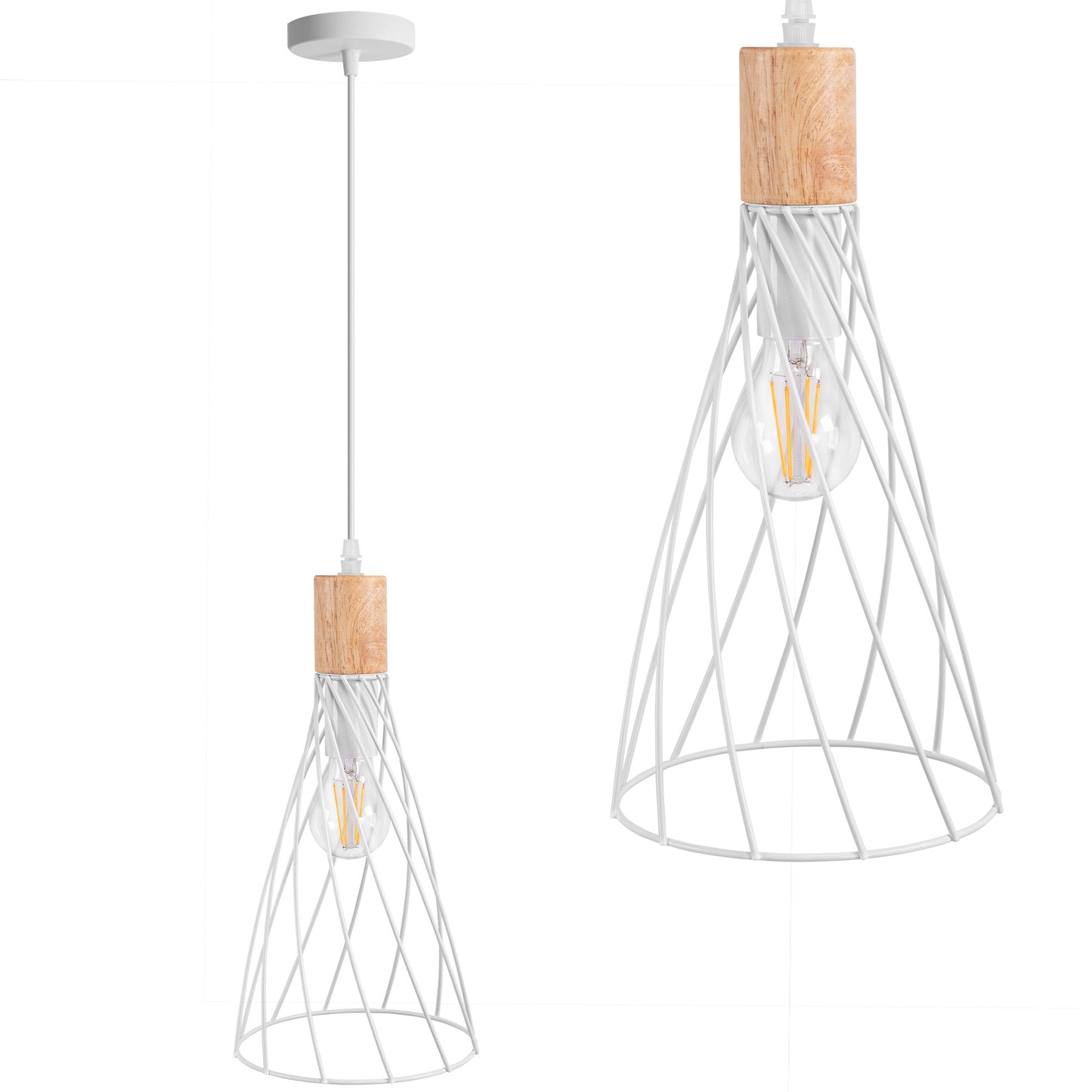 Lampă De Tavan APP1269-1CP White  1