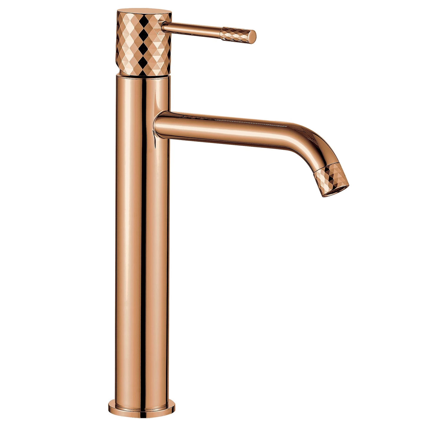 Baterie Pentru Lavoar Rea Lungo Diamond Copper High  1