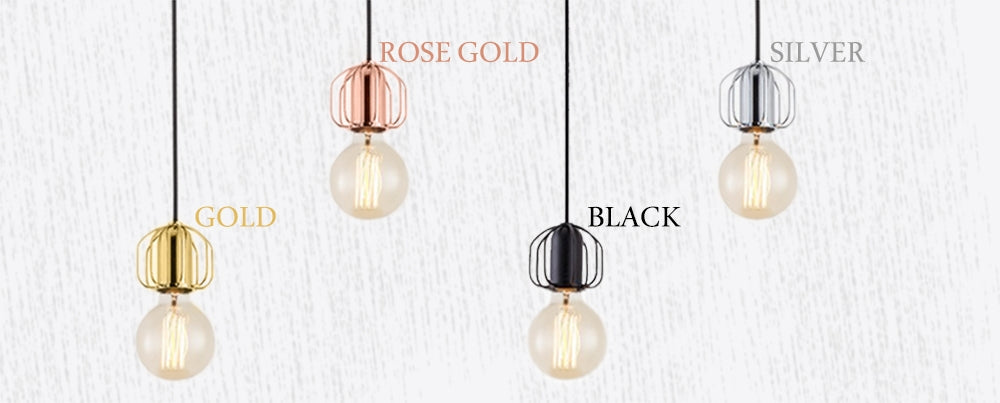Lampa De Tavan Suspendabila Loft Black APP591-1CP  5