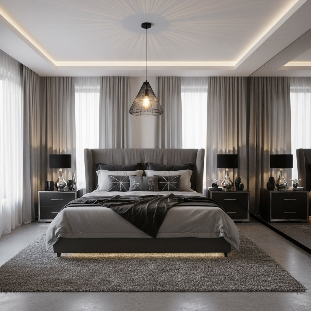 Lampa De Tavan Suspendabila In Stil Loft Lh2065  2