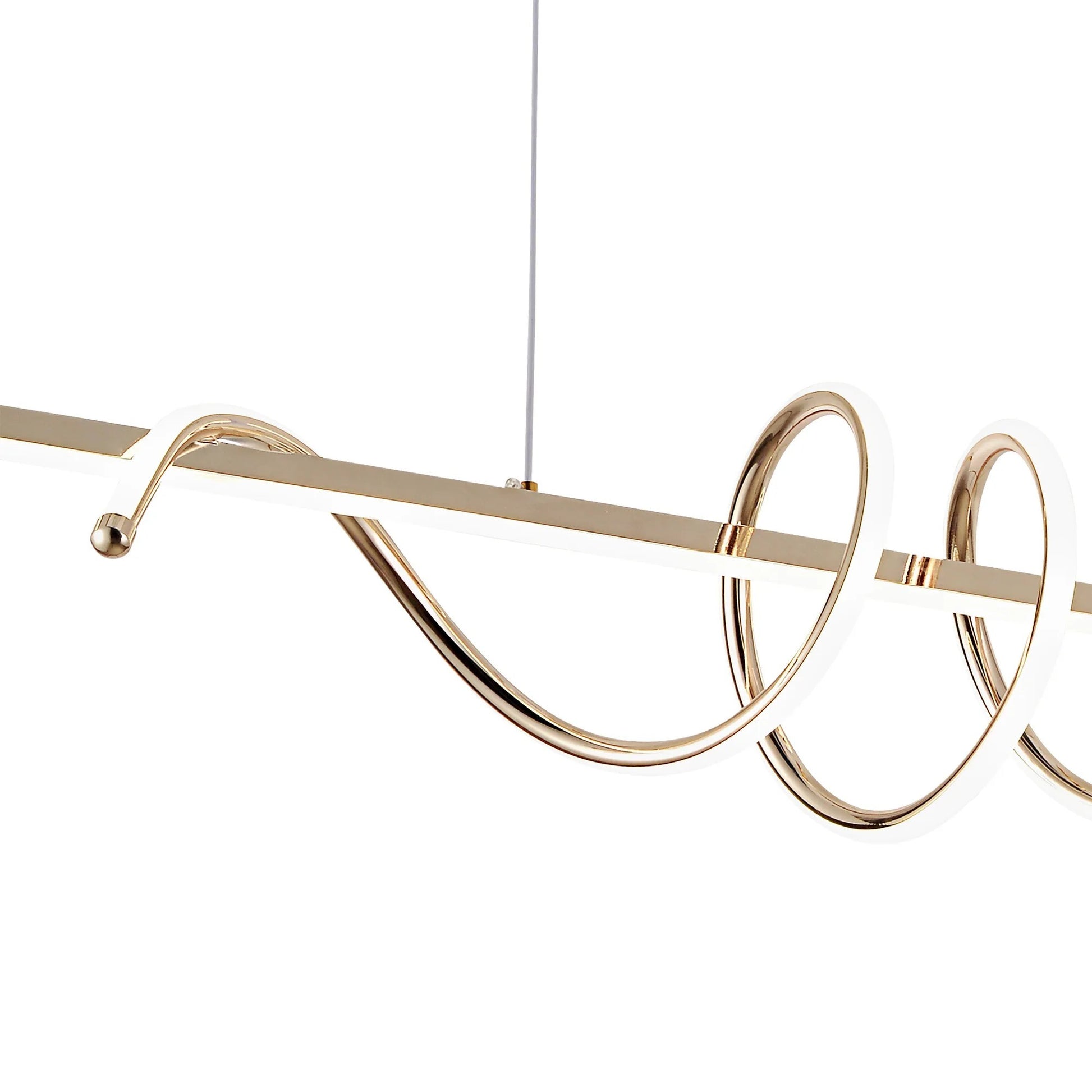 Lampă suspendată LED G065-CP Gold  3