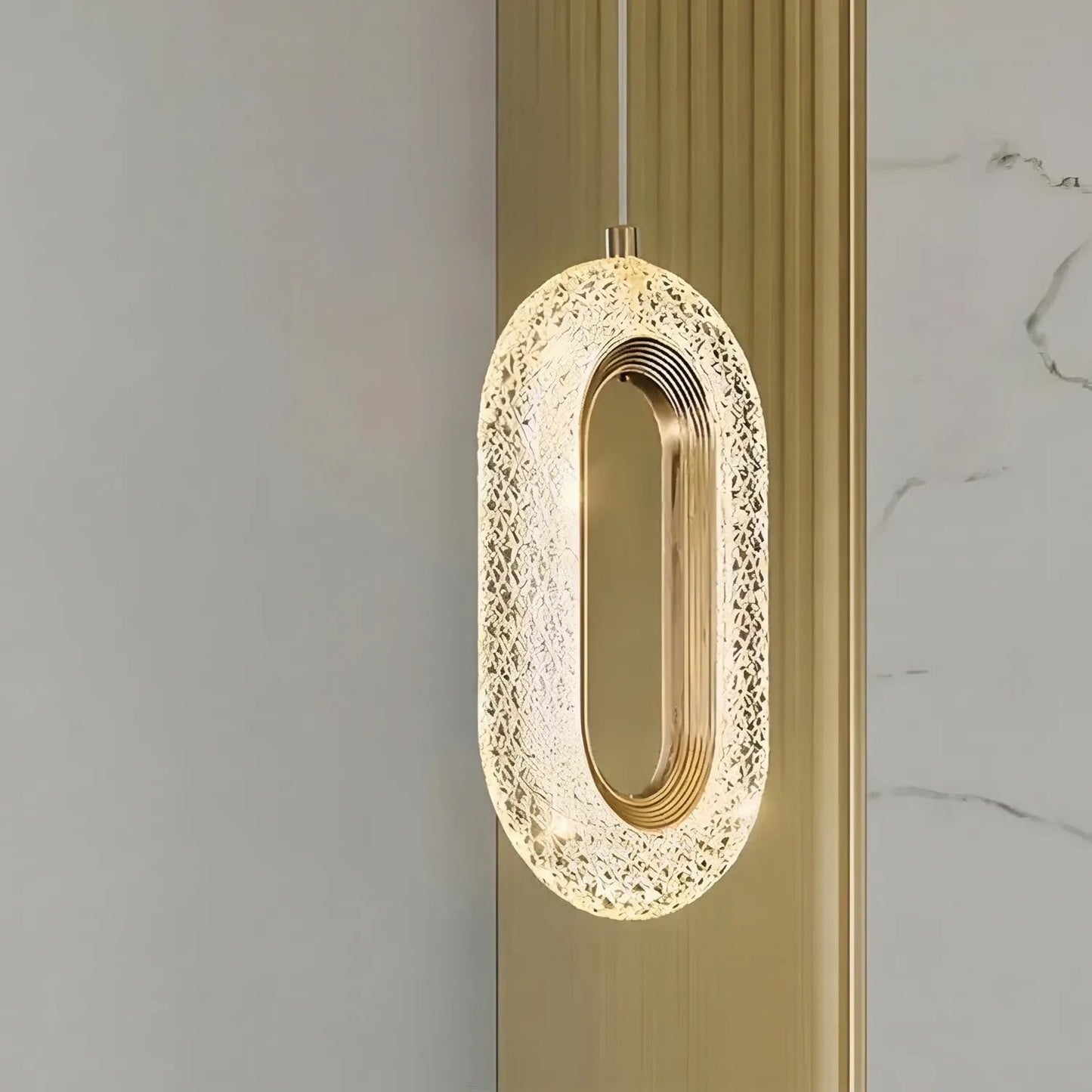 LAMPĂ LED SUSPENDATĂ DE TAVAN G173-3CP GOLD  3
