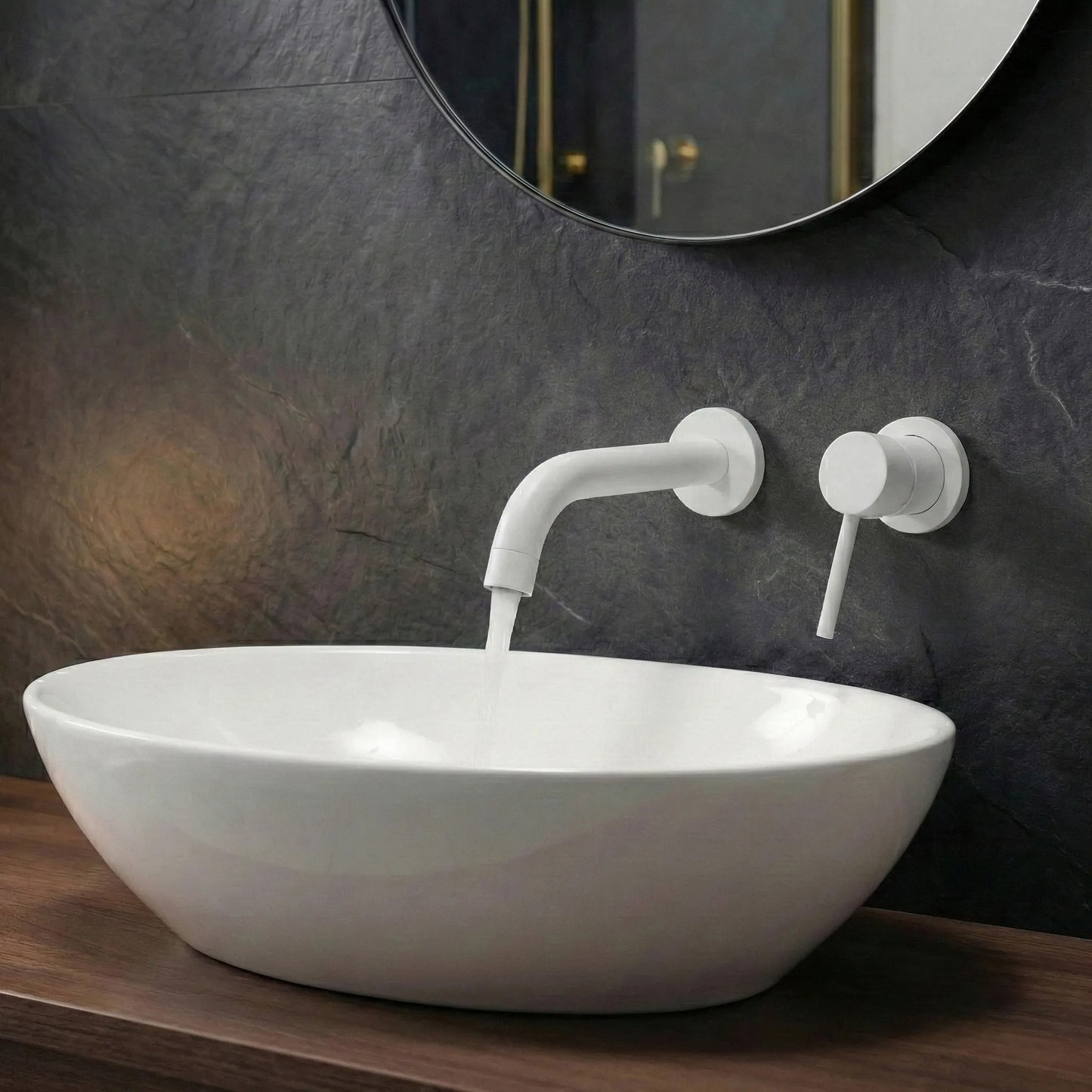 Pipă pentru baterie încastrată Rea Lungo 20 cm White  3