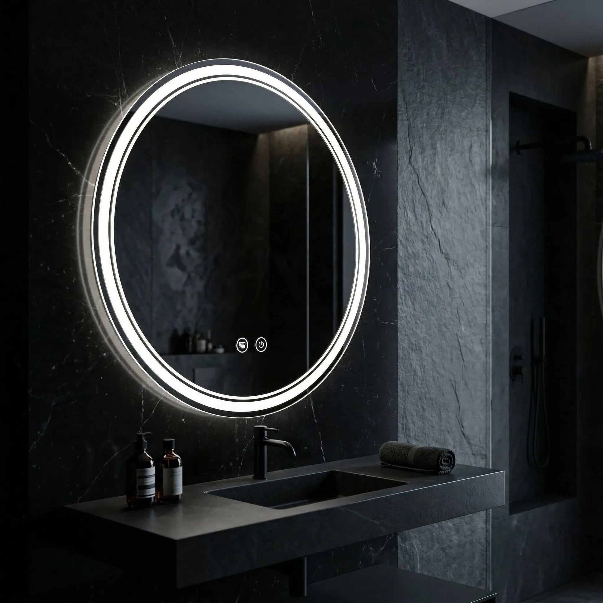 Oglindă LED SOFT 90  3