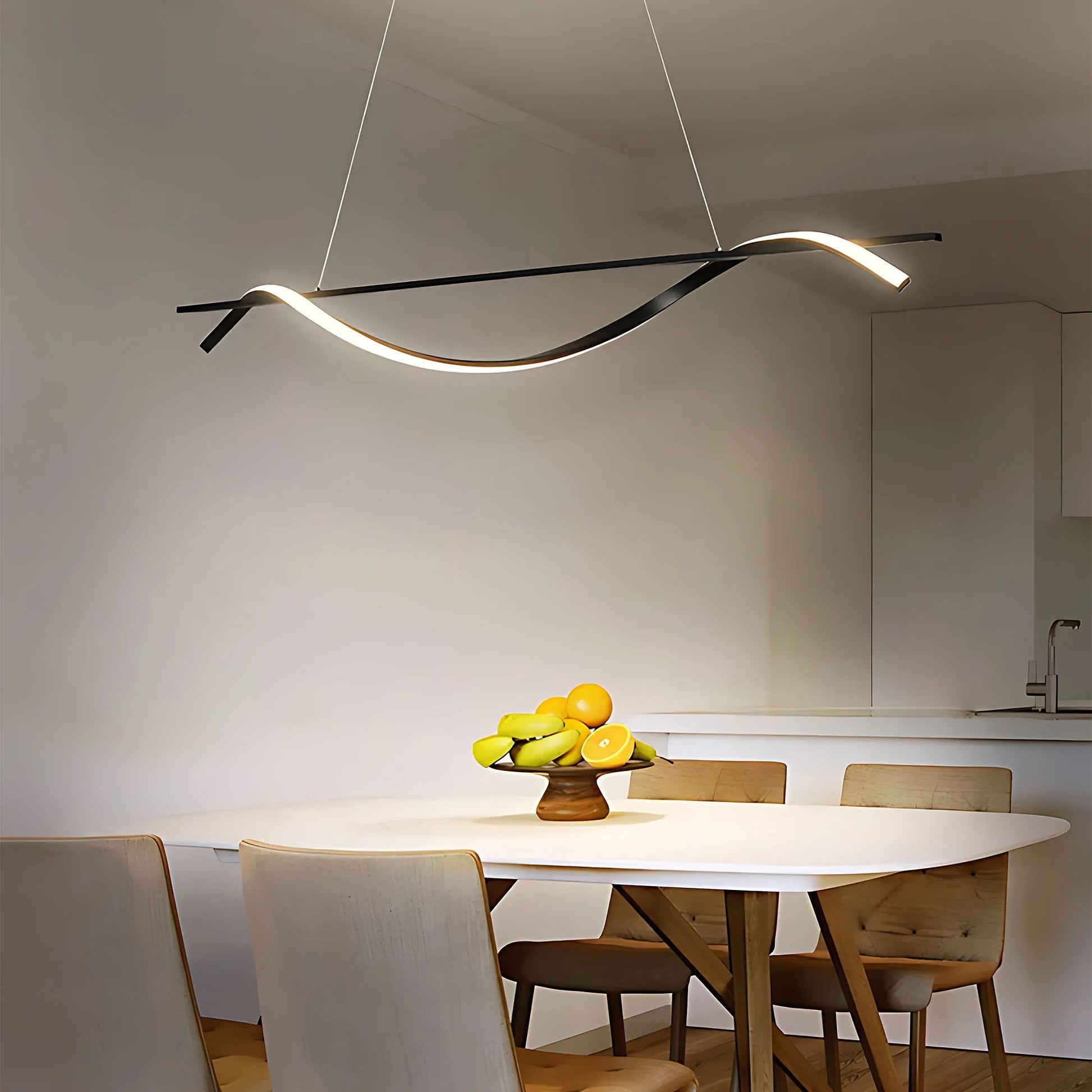 Lampă suspendată LHJ019-CP 120 cm NEAGRĂ  3