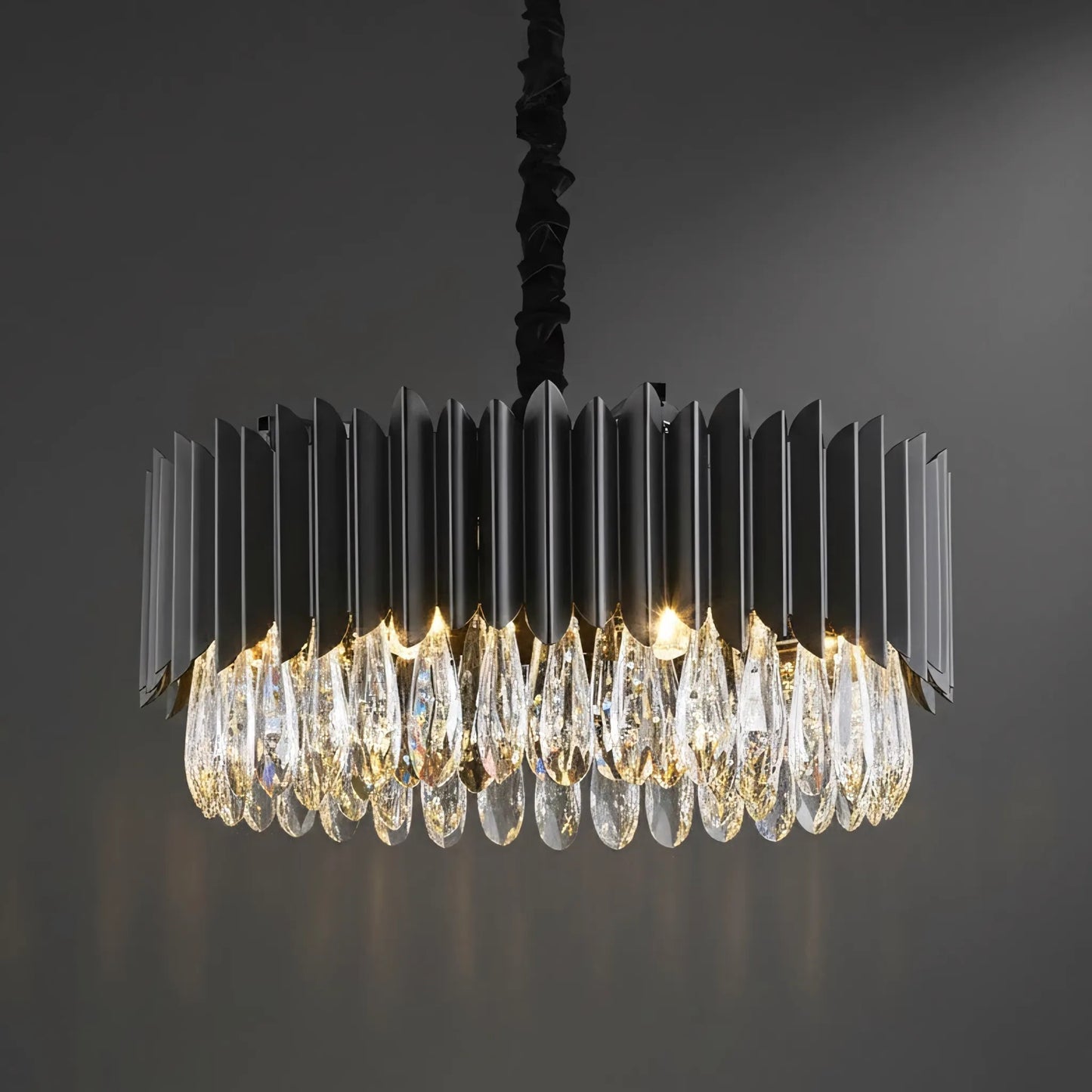 lampă suspendată APP1657-8CP Black  3