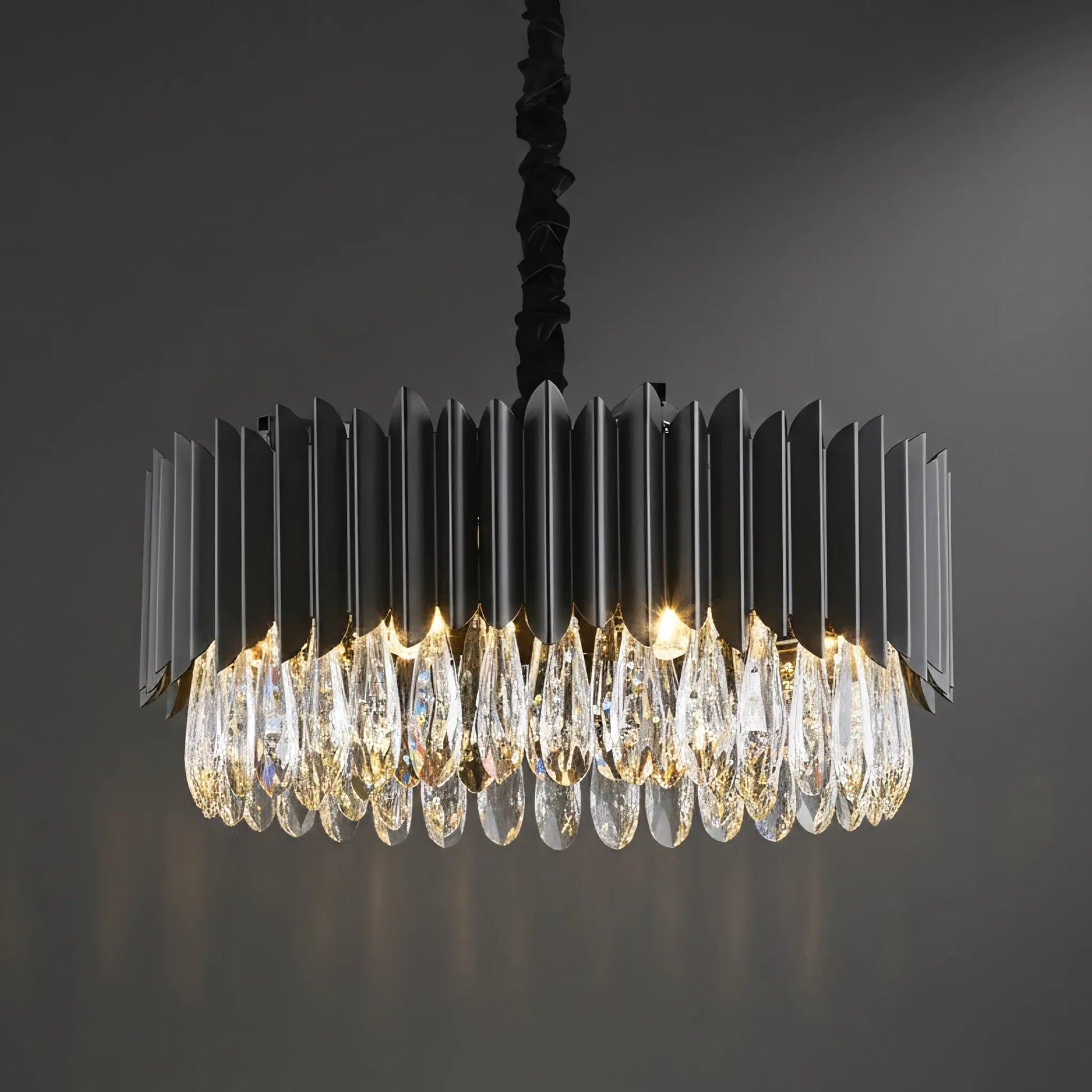lampă suspendată APP1657-8CP Black  3