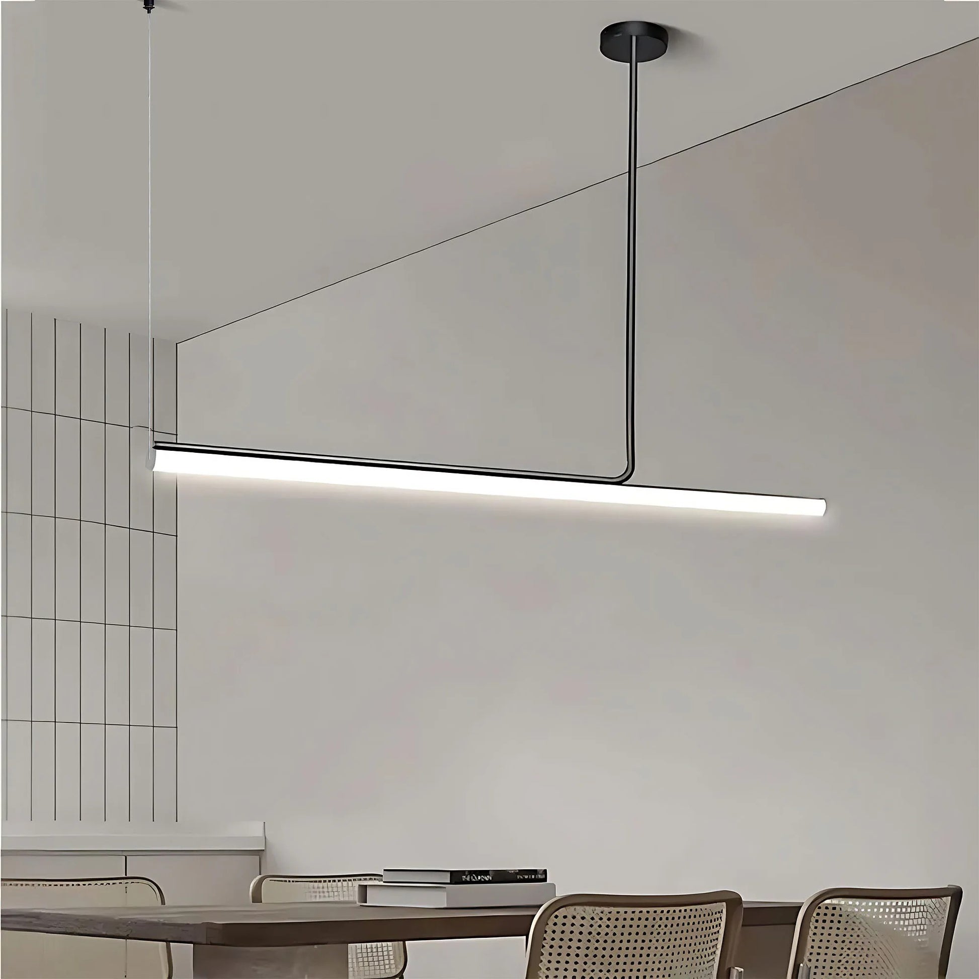 Lampă suspendată LED APP1660-CP Black 140cm  3