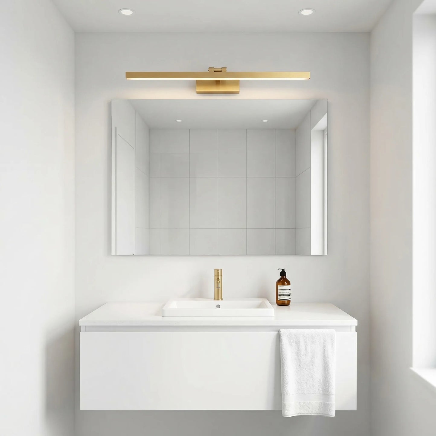 Aplică LED pentru baie APP1865-1W 80 cm BRUSH GOLD  3