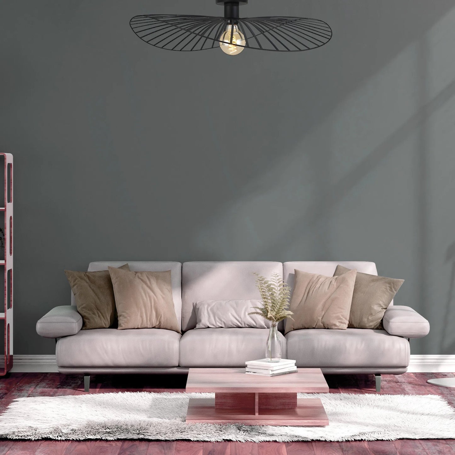Lampă suspendată APP1843-1C BLACK  3