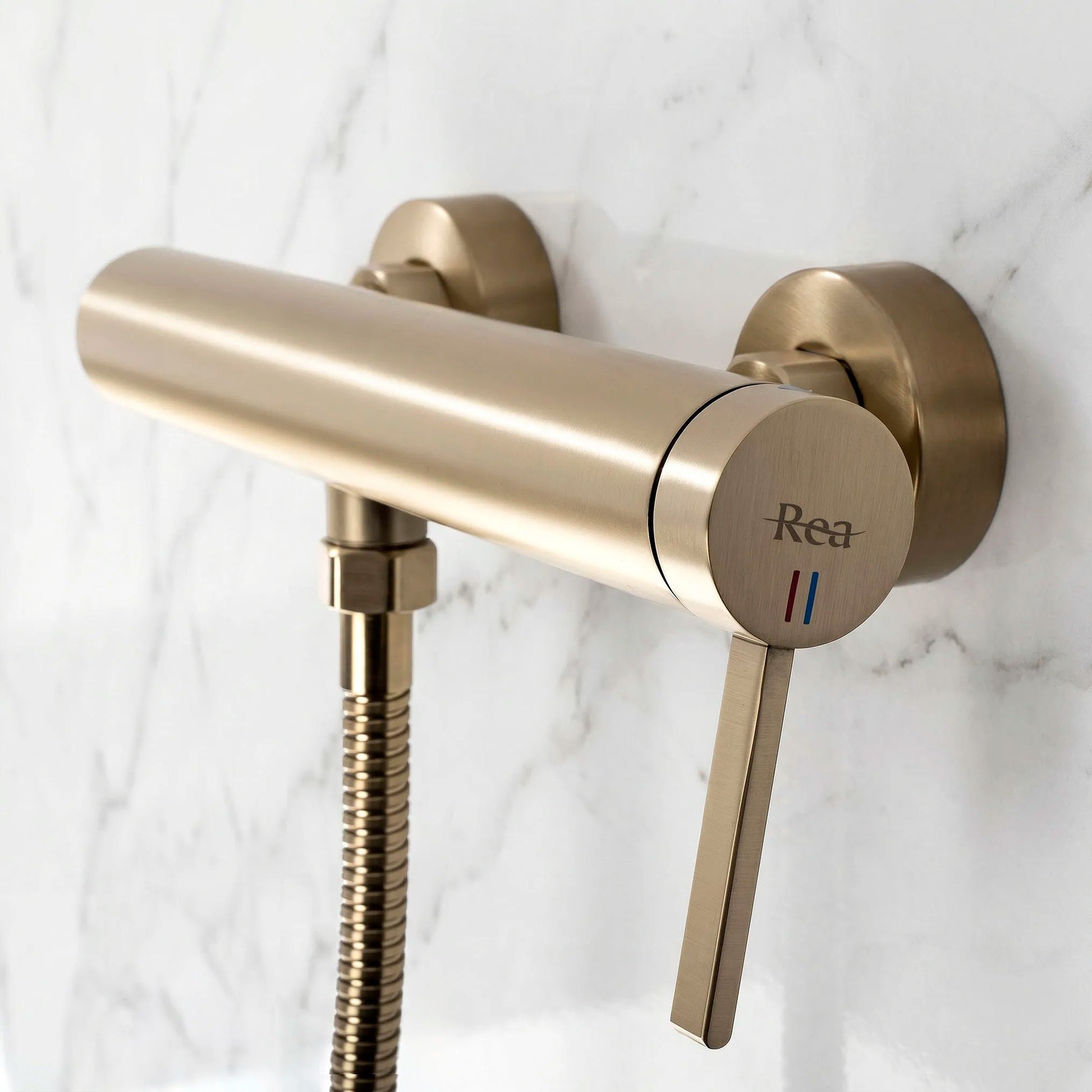 Baterie de duș REA Rivo Brush Gold  3