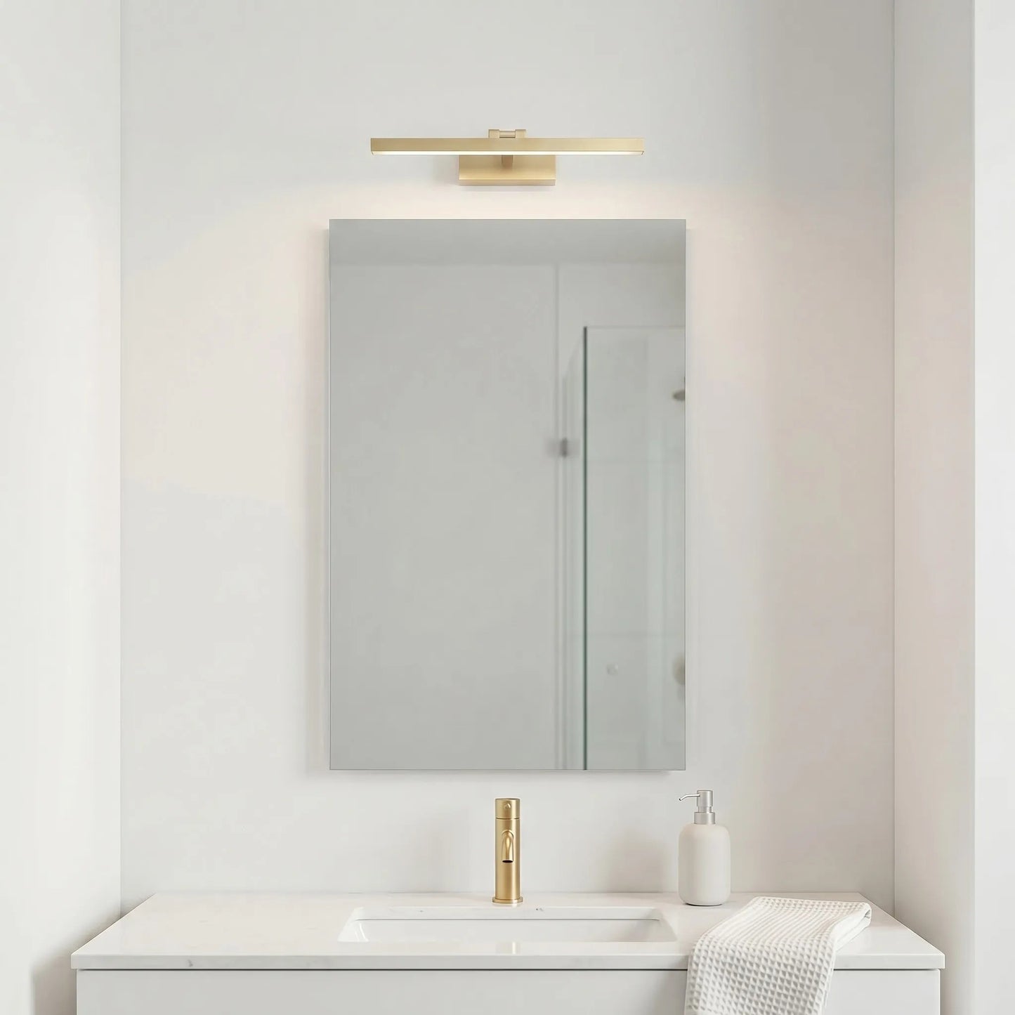 Aplică LED pentru baie APP1863-1W 40cm BRUSH GOLD  3