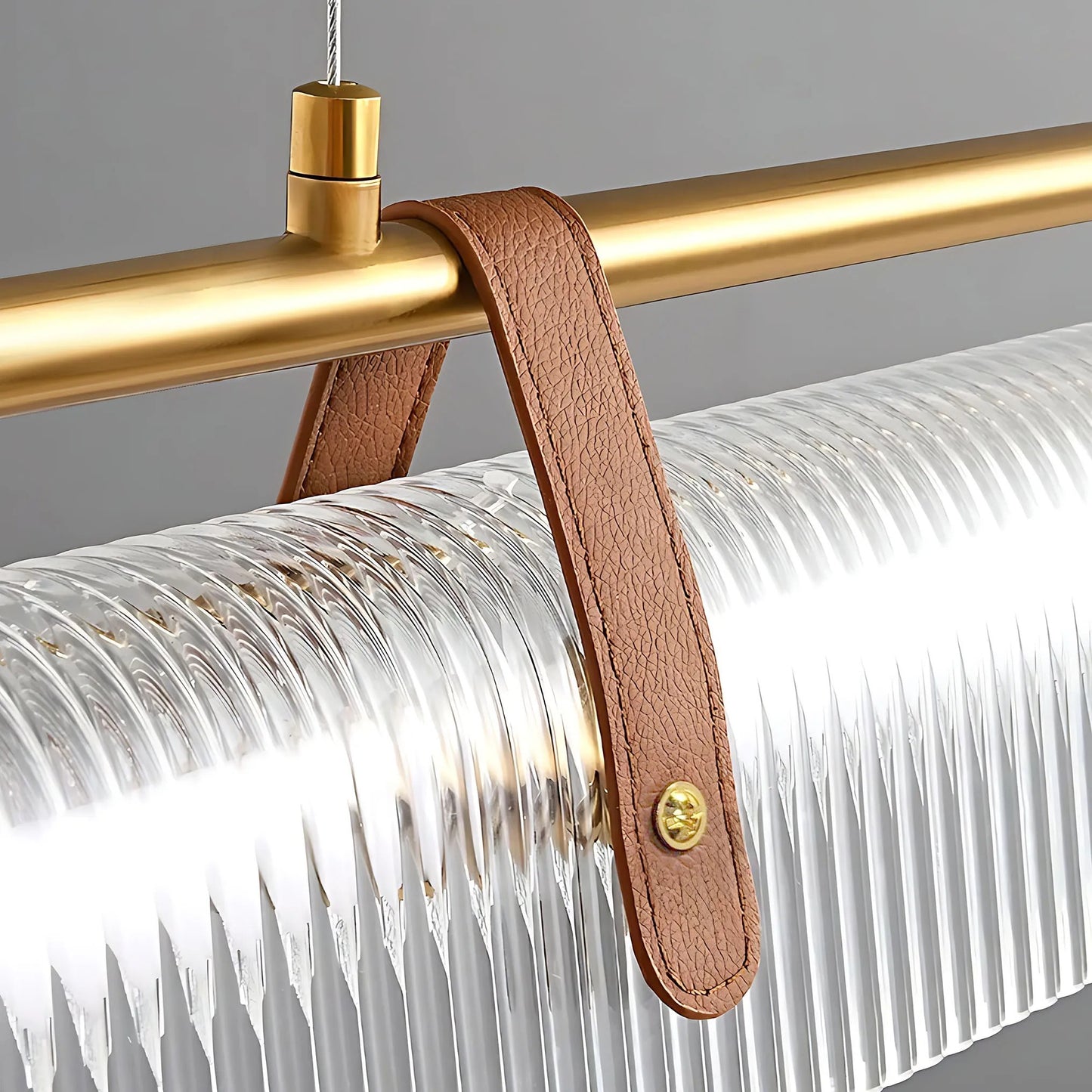 lampă suspendată LED APP1796-CP Brush Gold  3