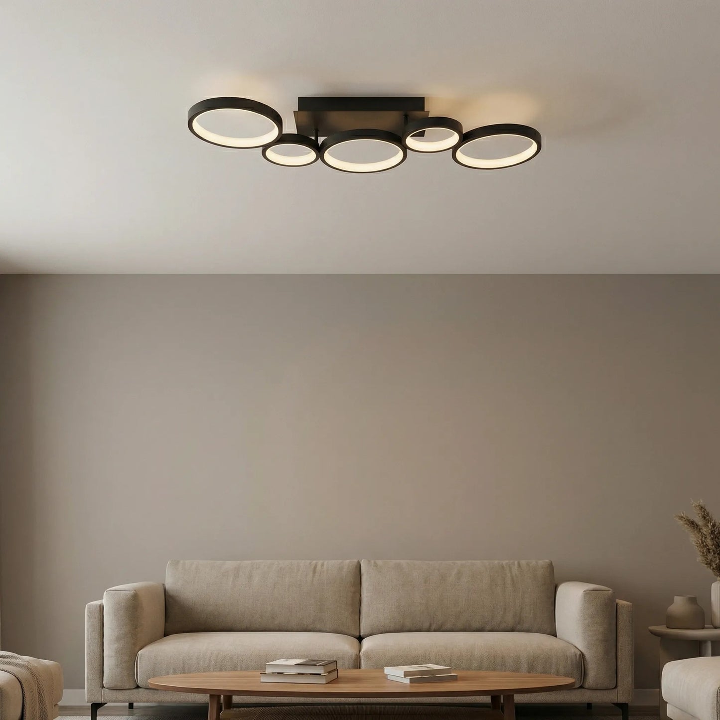 Lampă de tavan LED APP1913-C Black  3