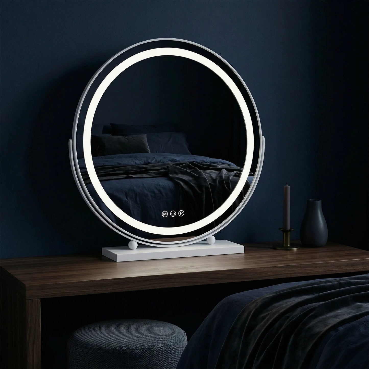 Oglindă LED MAKE-UP White 50 cm  3