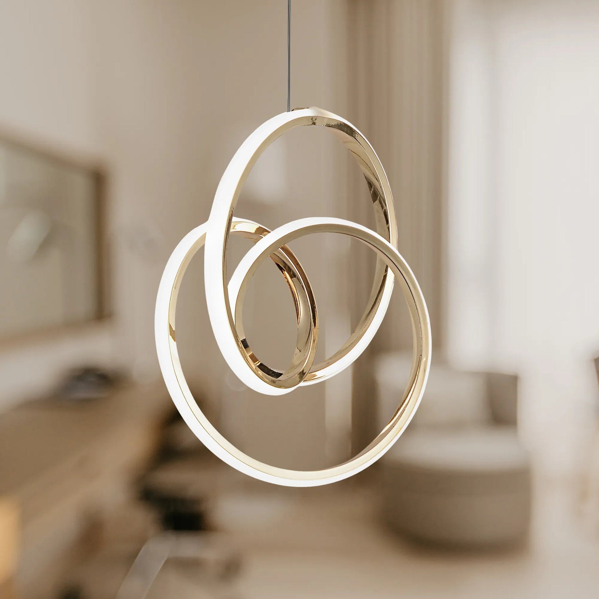 Lampă suspendată LED G076-1CP Gold  3