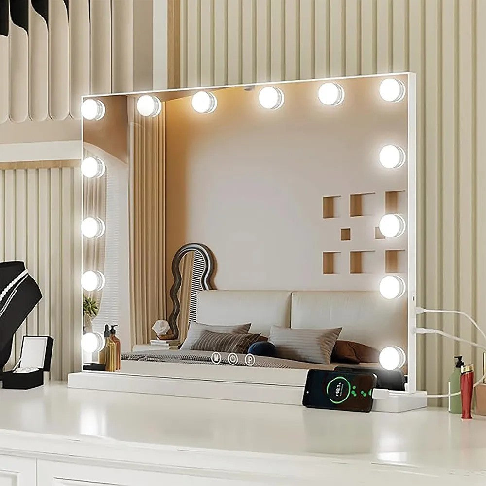 Oglindă LED HOLLYWOOD White  3