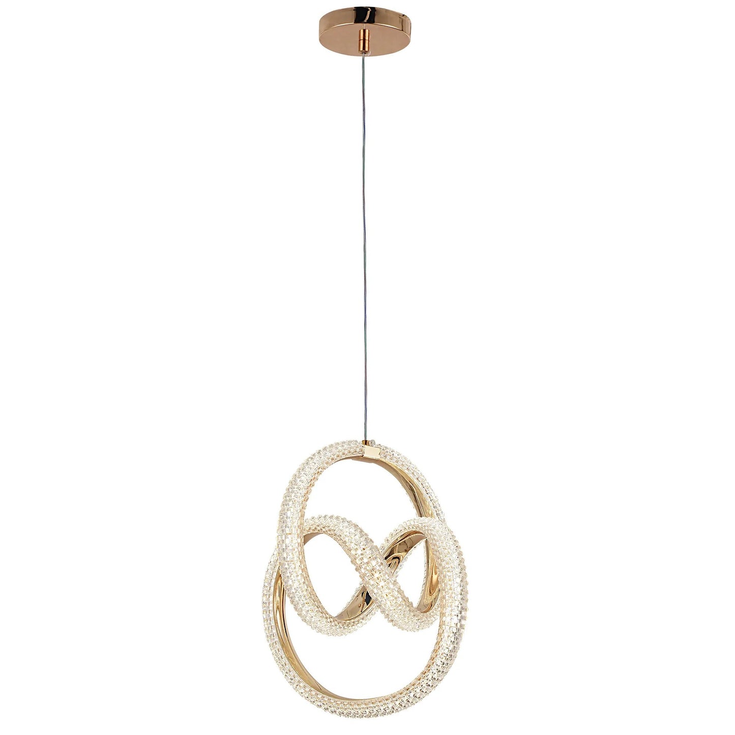 Lampă suspendată LED G068-CP Gold  3