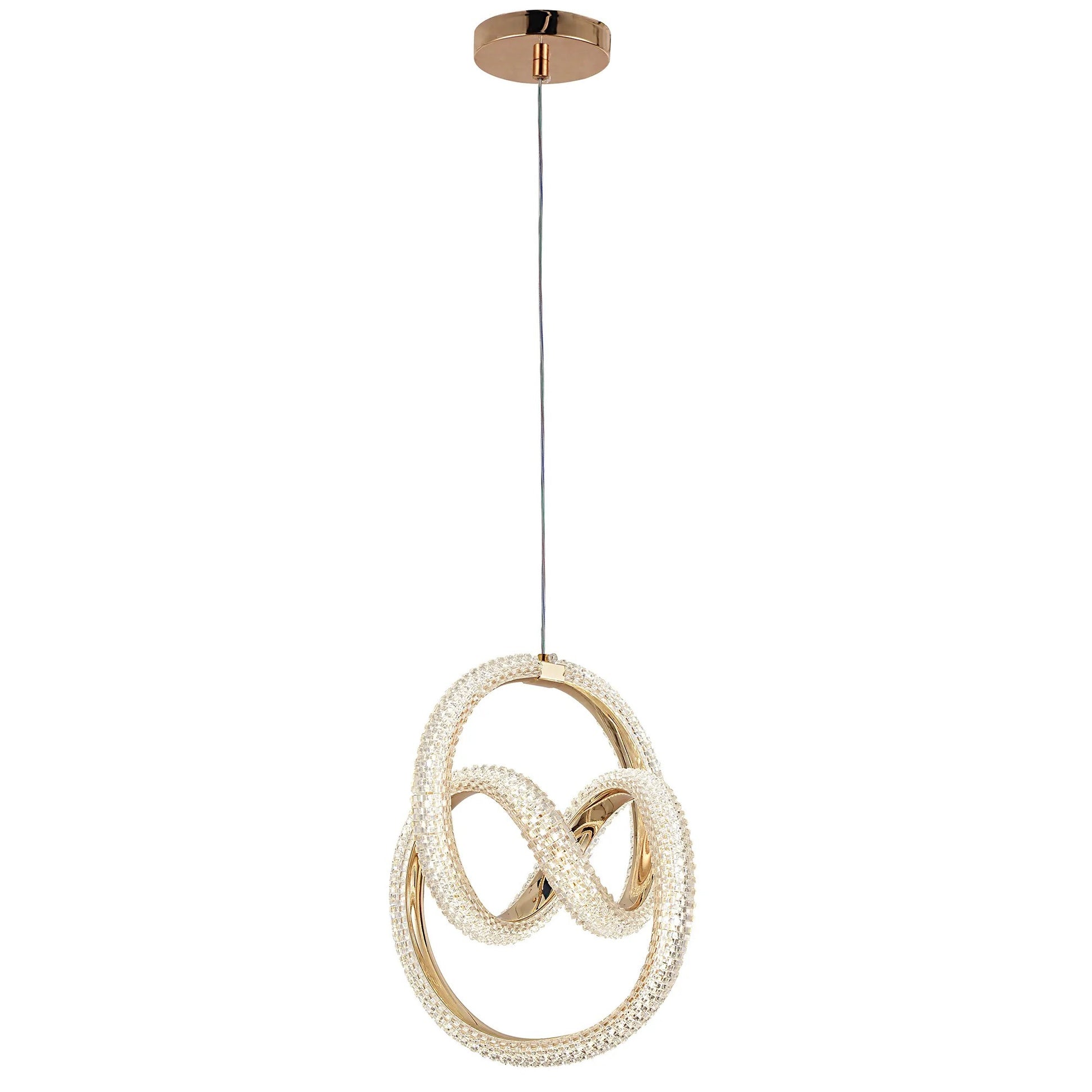 Lampă suspendată LED G068-CP Gold  3