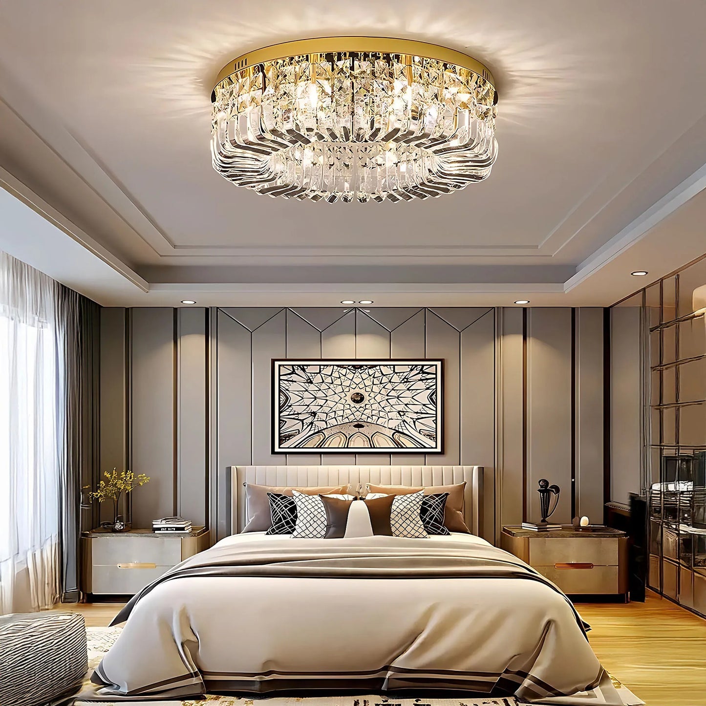 Lampa APP1728-6C 50 cm Gold  3
