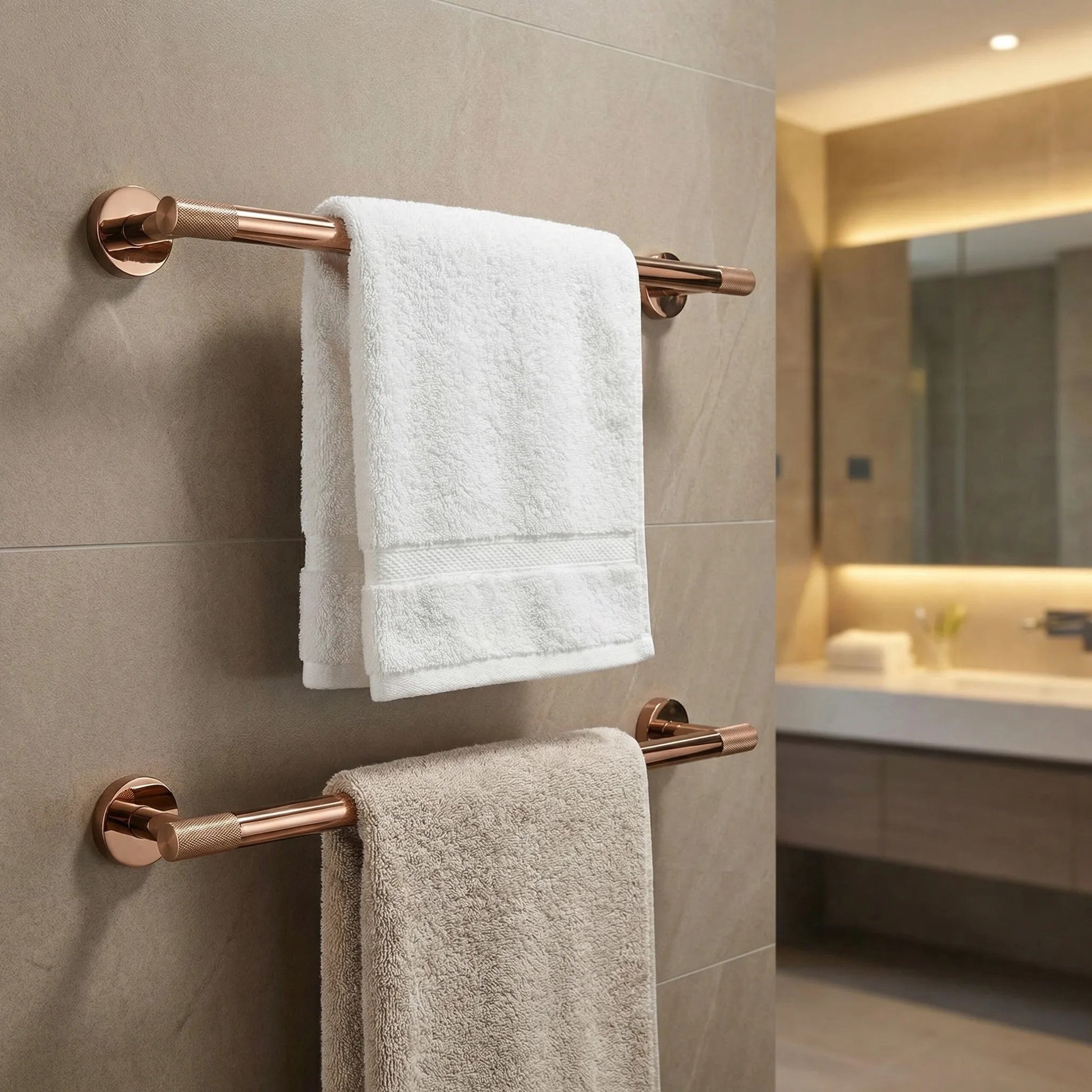 Cuier de baie 6603 Modern Copper  3