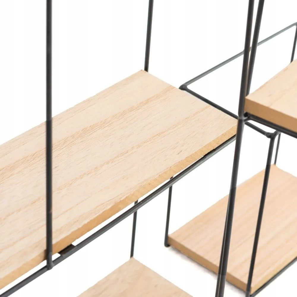 Set De 4 Rafturi De Perete LOFT Metal Industrial 391883 3
