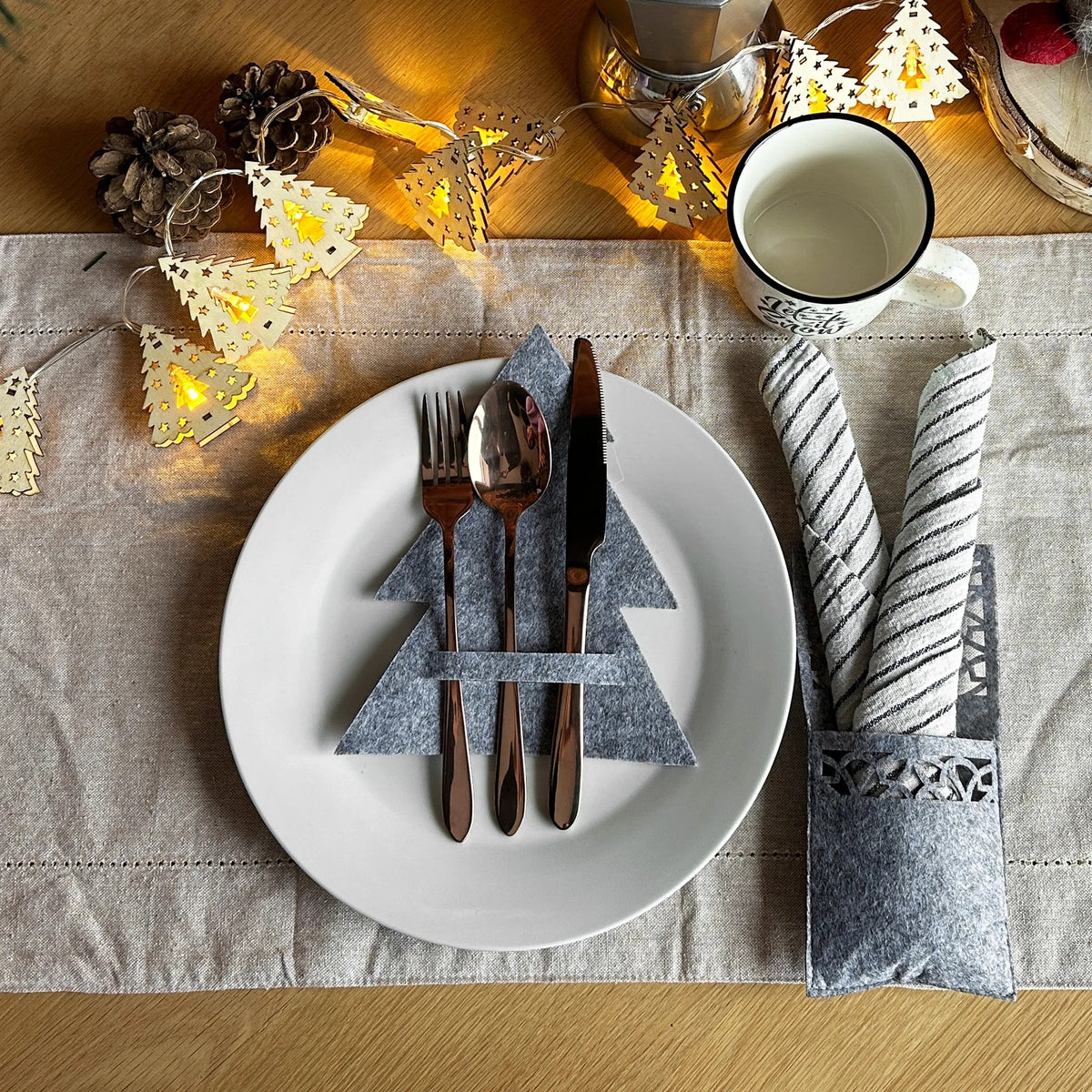 Decoratiuni De Craciun Silver Frost 42 Bucăți 3
