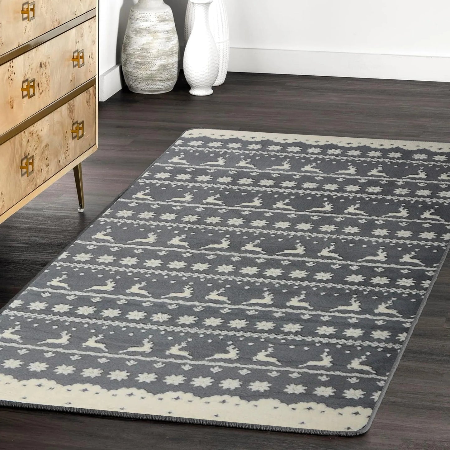 COVOR Din Plus Clover Bergen Grey 140 X 200 3