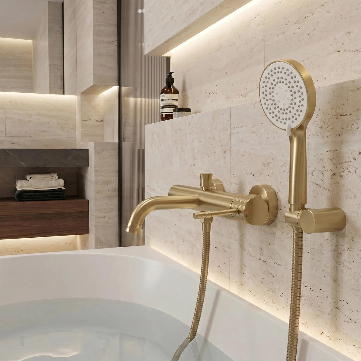 PARA DE DUS REA JS-019 BRUSH GOLD 3