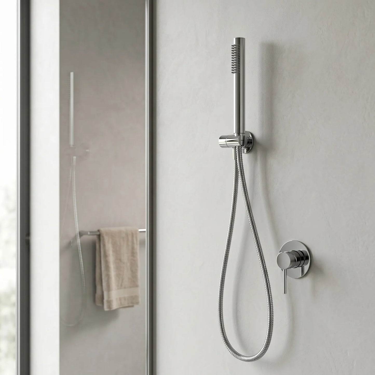 PARA DE DUS REA JS-018 CHROME 3