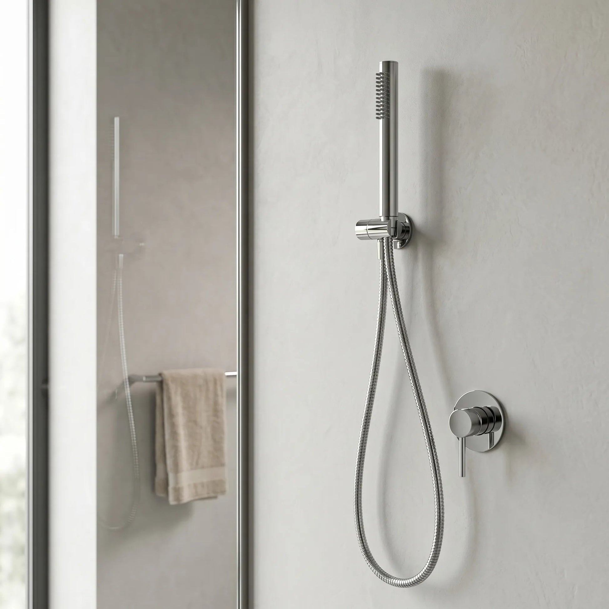 PARA DE DUS REA JS-018 CHROME 3