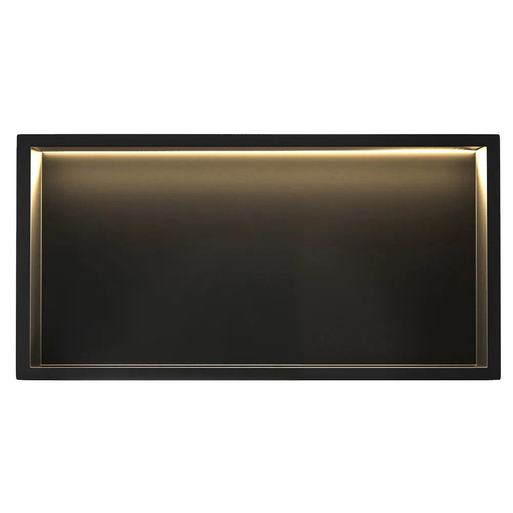 RAFT BAIE INCASTRAT PERETE LED 30x60 Black 3