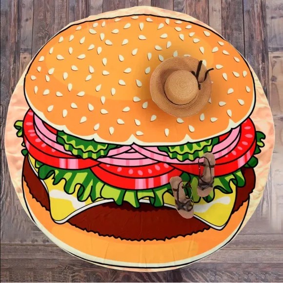 Prosop De Plaja Hamburger 150 Cm 3