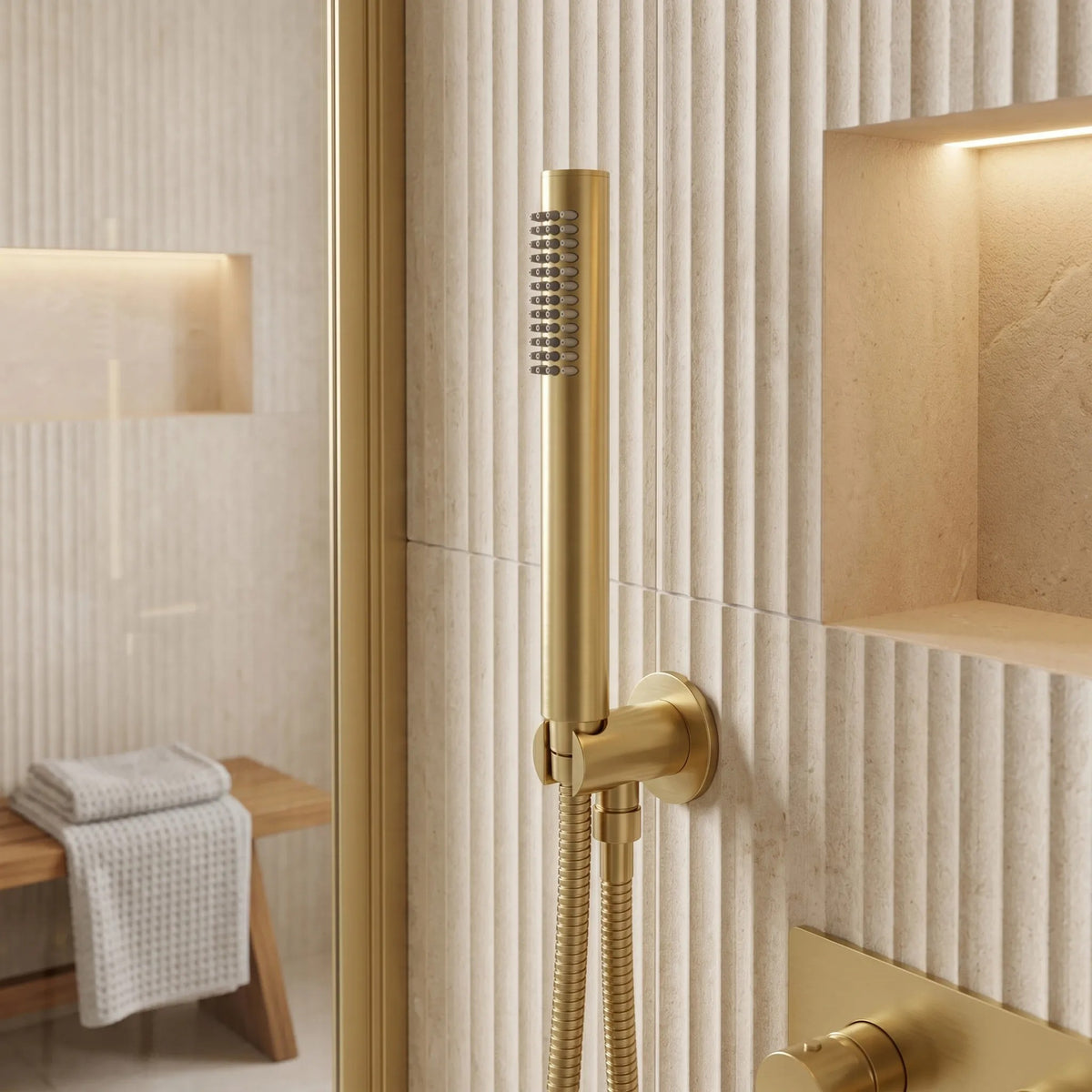 PARA DE DUS REA JS-018 BRUSH GOLD 3